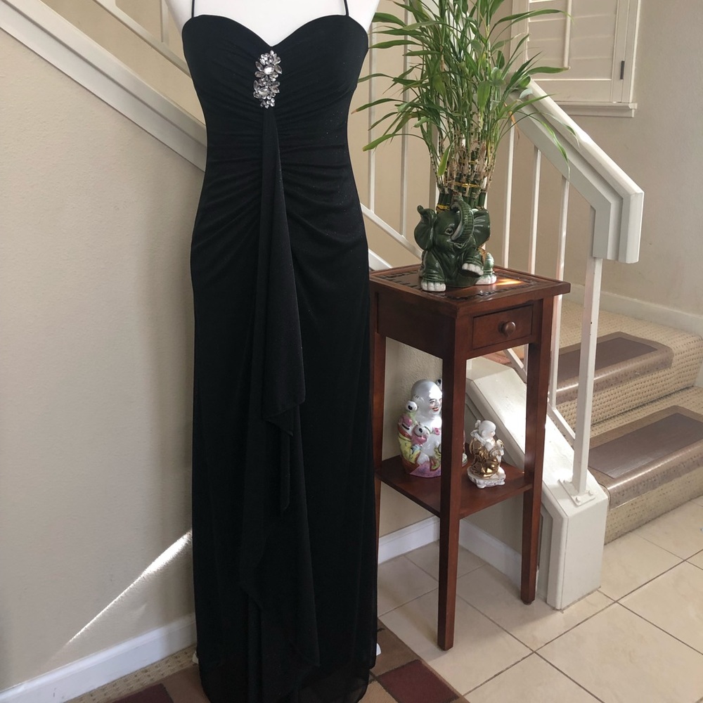 Sparkly Black Gown